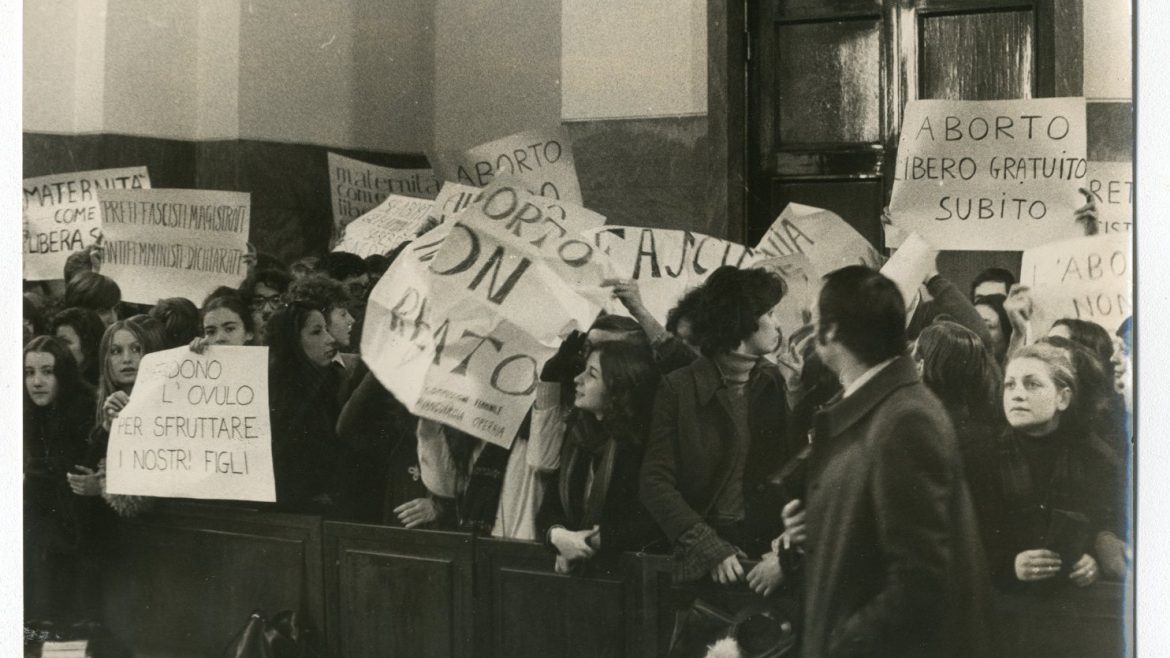 Collettivi femminili, anni '80. Università degli Studi di Milano, Apice, Archivio La Notte.